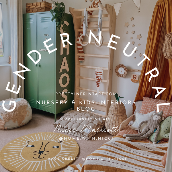 Gender Neutral Nursery - by @home.with.nicci
