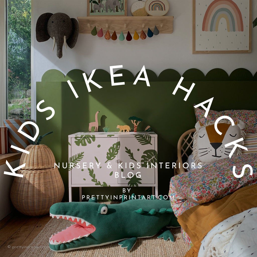 10 Creative Decals to Upcycle IKEA Kid's Furniture - TwinPickle