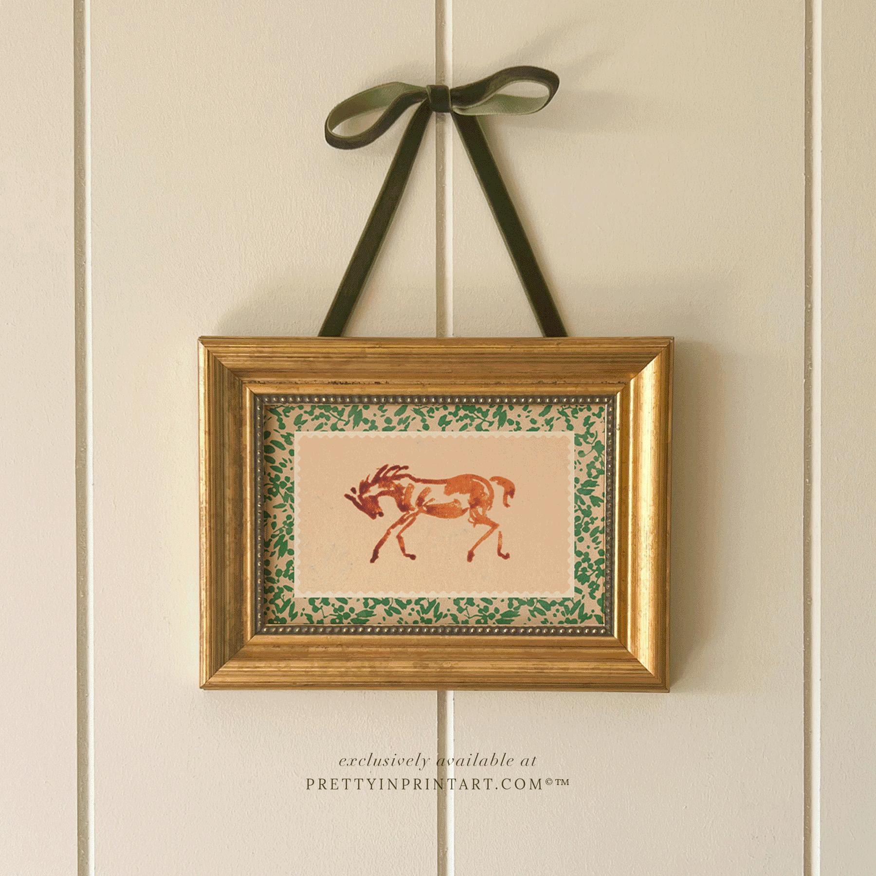 Vintage Framed Nursery Prints – Heirloom Wall Art for Baby Rooms
