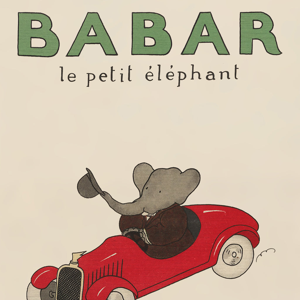 Babar Vintage Art 00101 |  Unframed