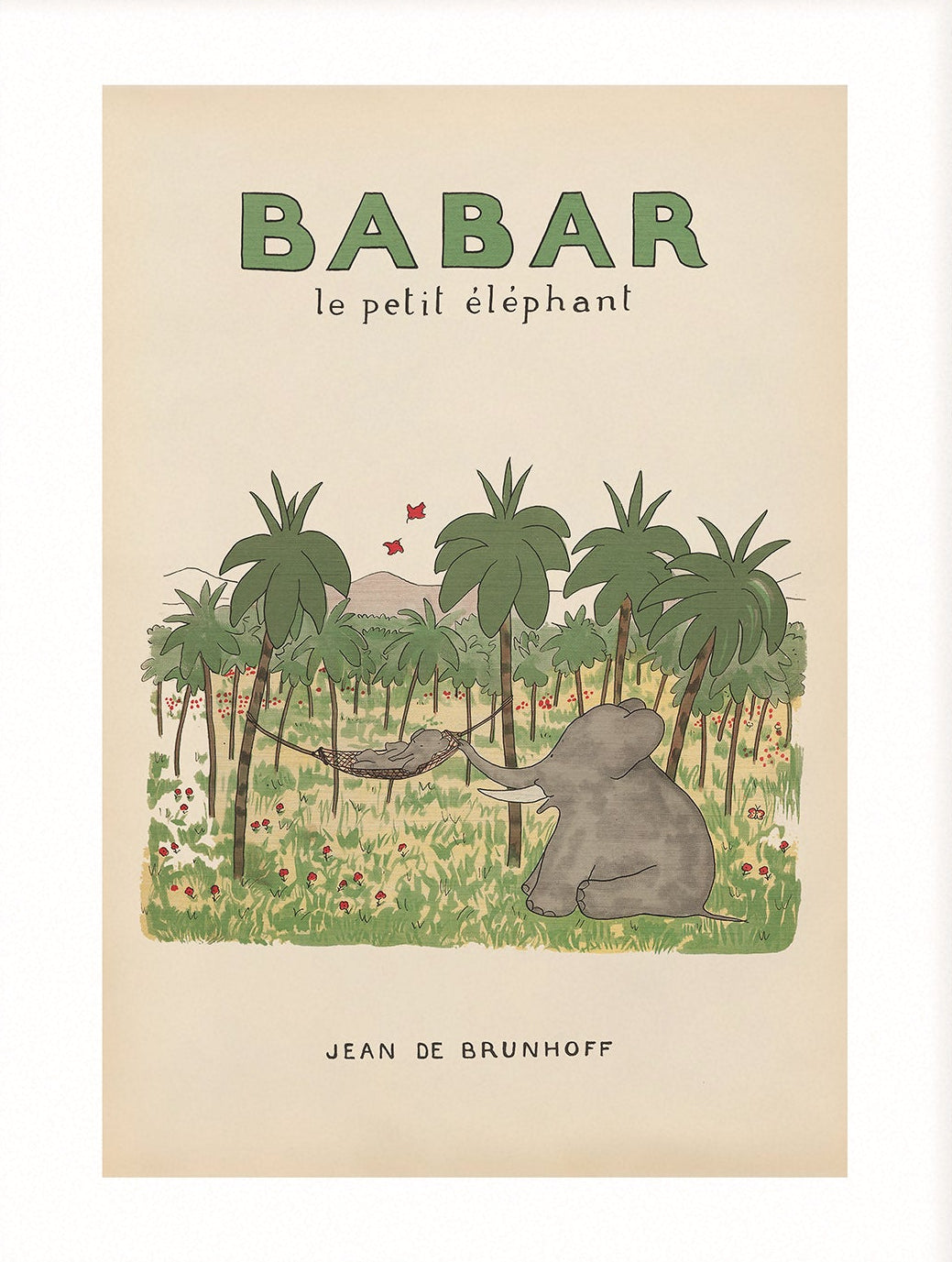 Babar Vintage Art 00107 |  Unframed