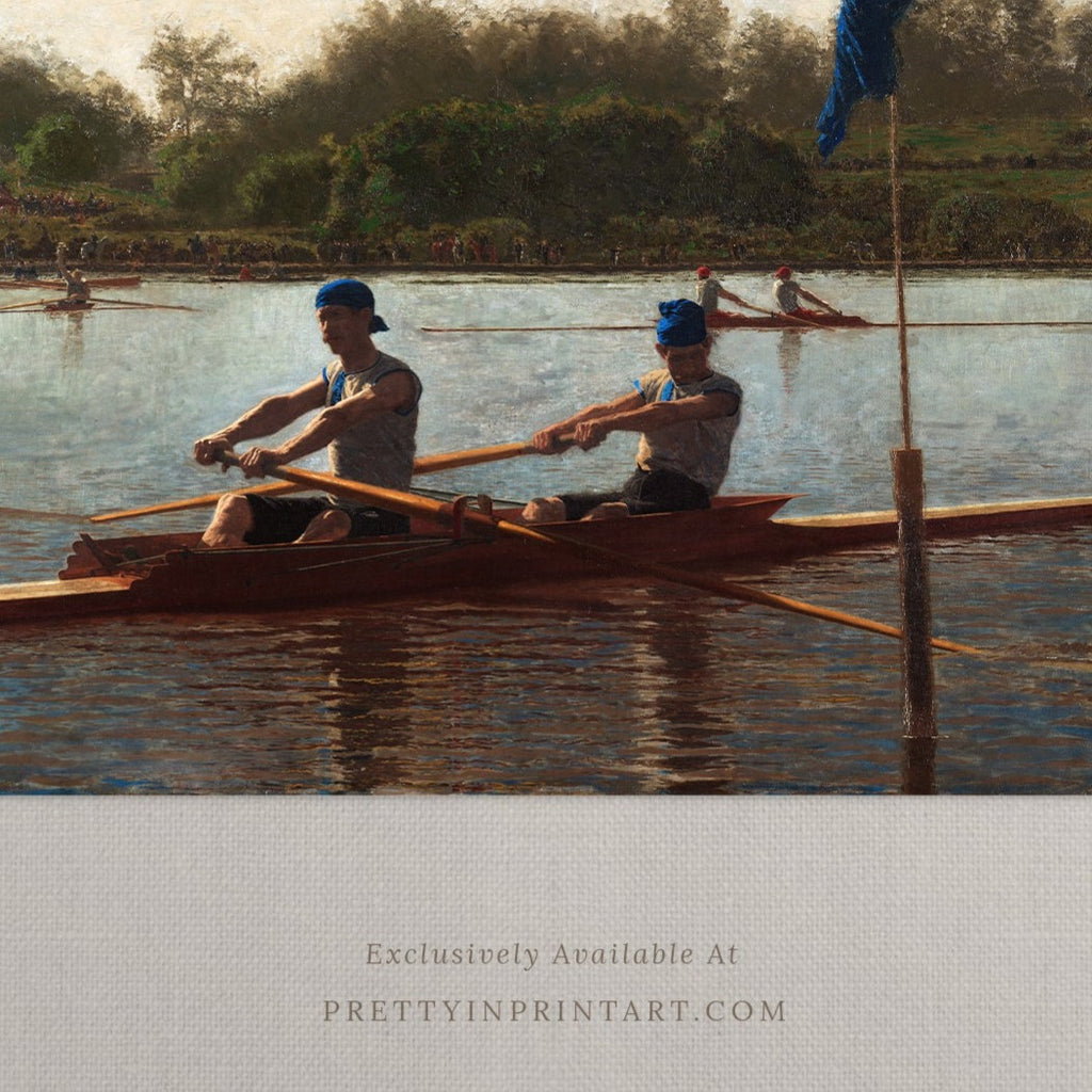 Rowing Vintage Art 00296 |  Unframed