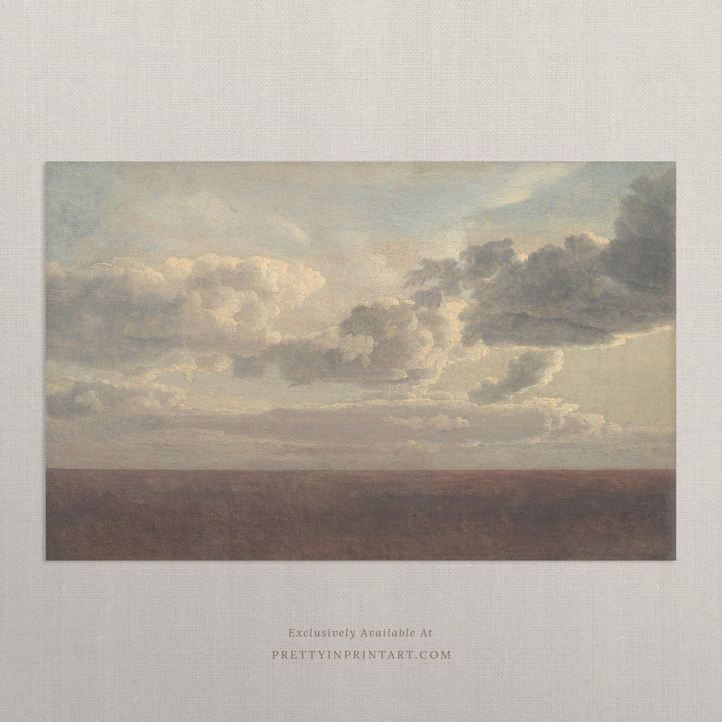 Cloud Study Art 00297 |  Unframed