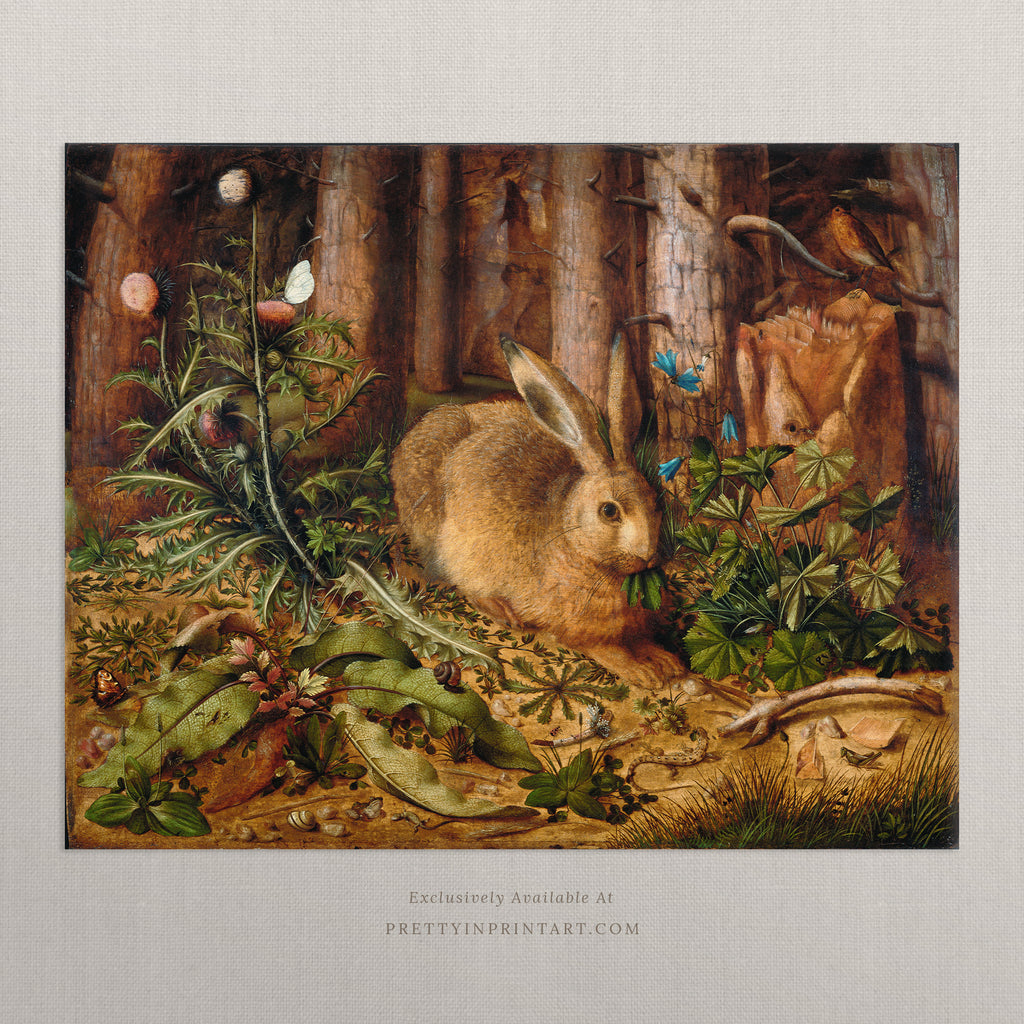Woodland Hare 00795 |  Unframed