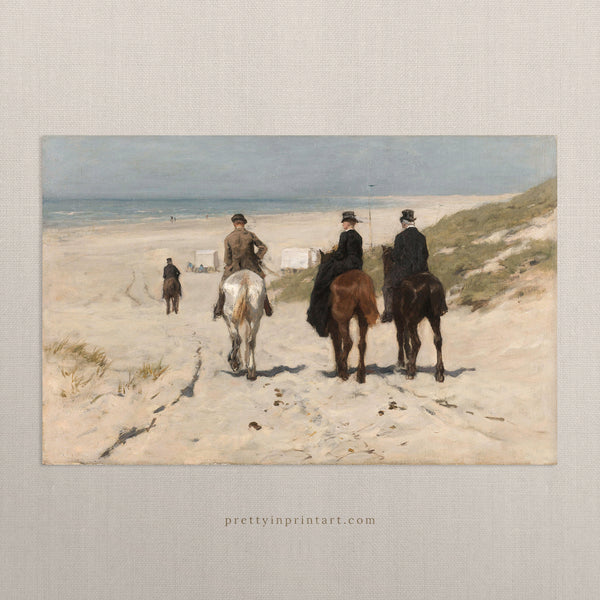 Ride on the Beach, Landscape 00822 |  Unframed