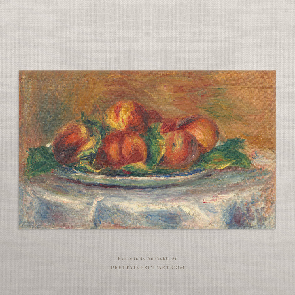 Peach Still Life 00905 |  Unframed