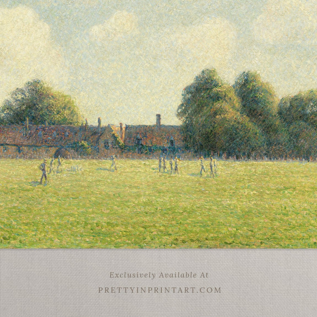 Village Cricket 00907 |  Unframed