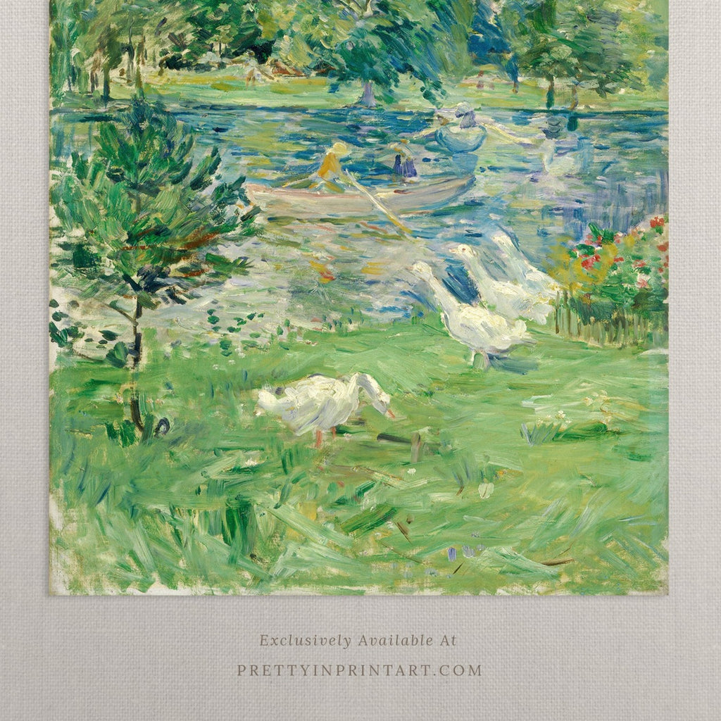 Geese by the Pond 00908 |  Unframed