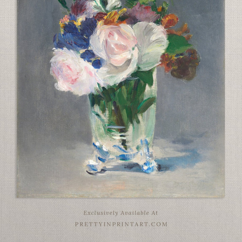 Flowers & Vase Study 00911 |  Unframed