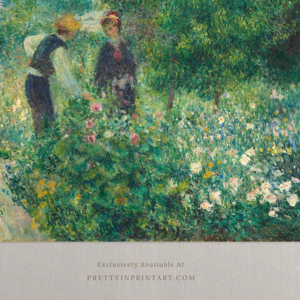 Picking Flowers 00915 |  Unframed