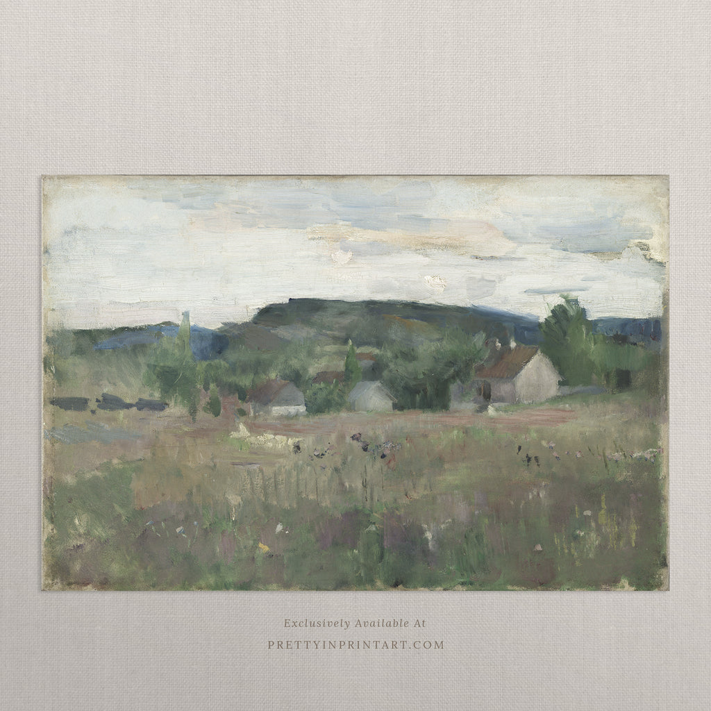 Vintage Landscape Art 00536 |  Unframed