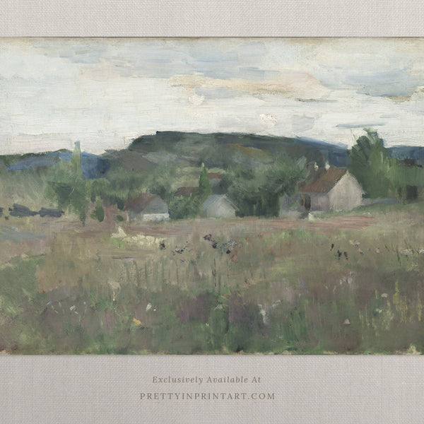 Vintage Landscape Art 00536 |  Unframed