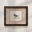 Set of 4 Framed Vintage Duck Prints – Rustic Art for Kitchen or Dining