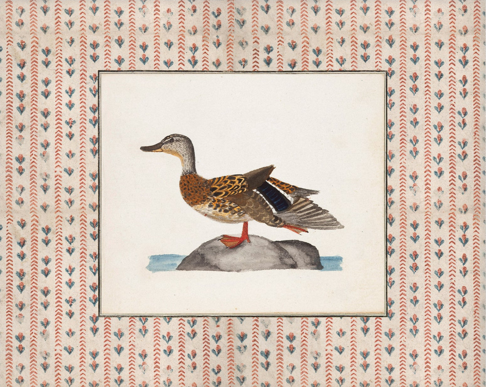 Vintage Duck Art 005 |  Unframed