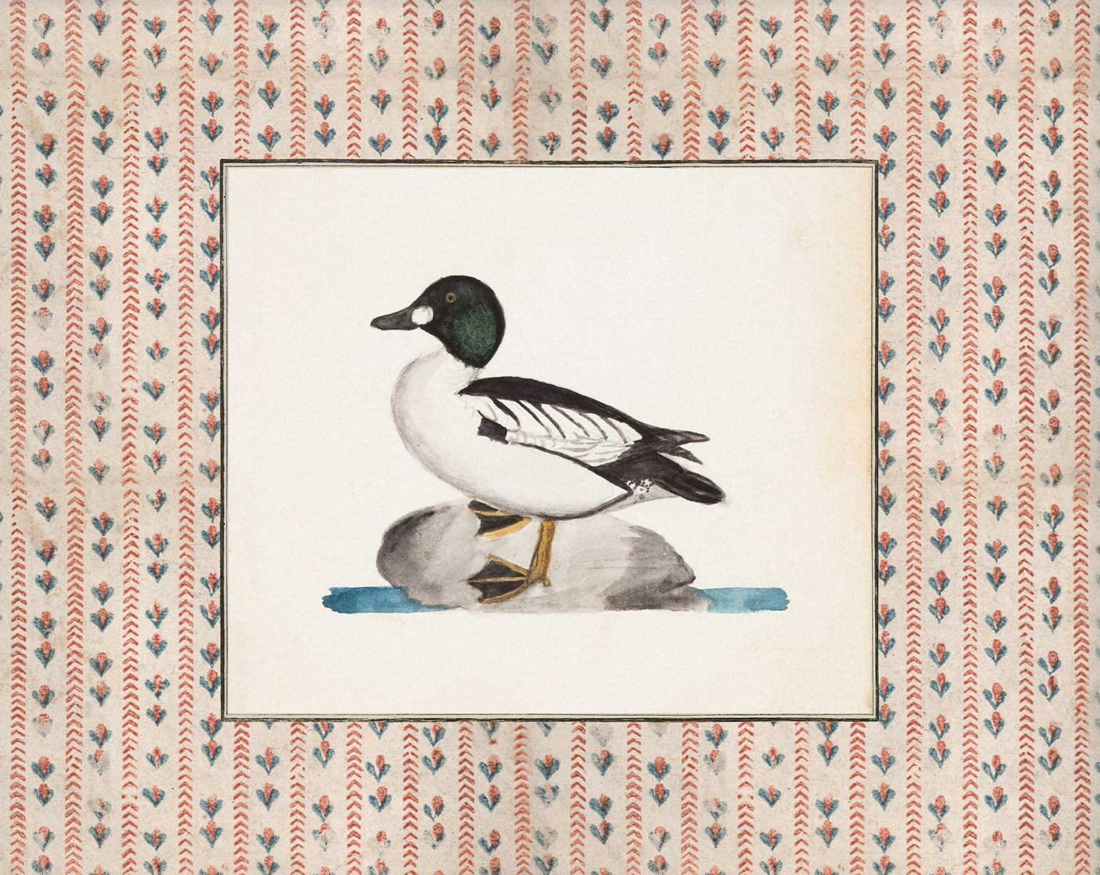 Vintage Duck Art 001 |  Unframed