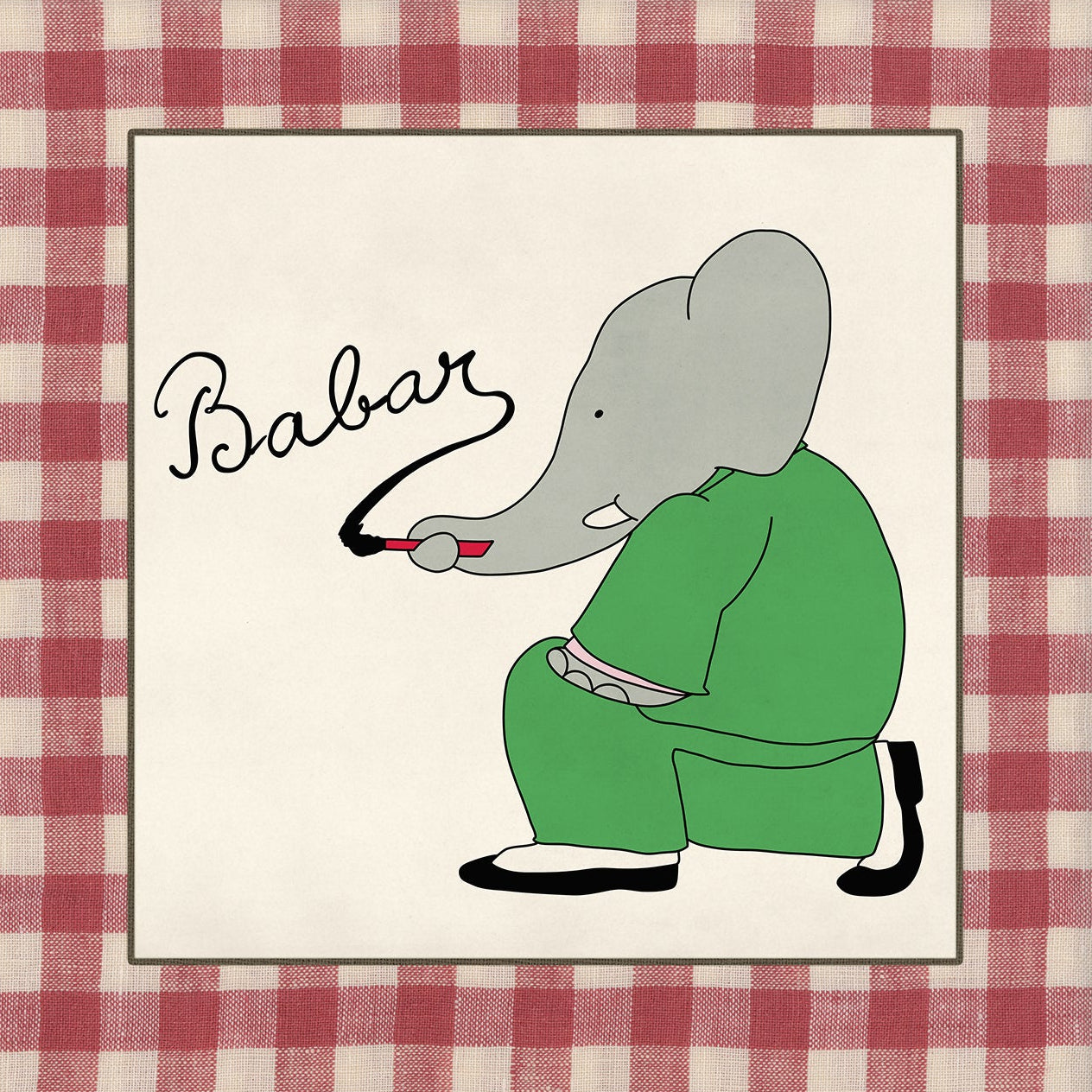 Babar Nursery Art 008 |  Unframed