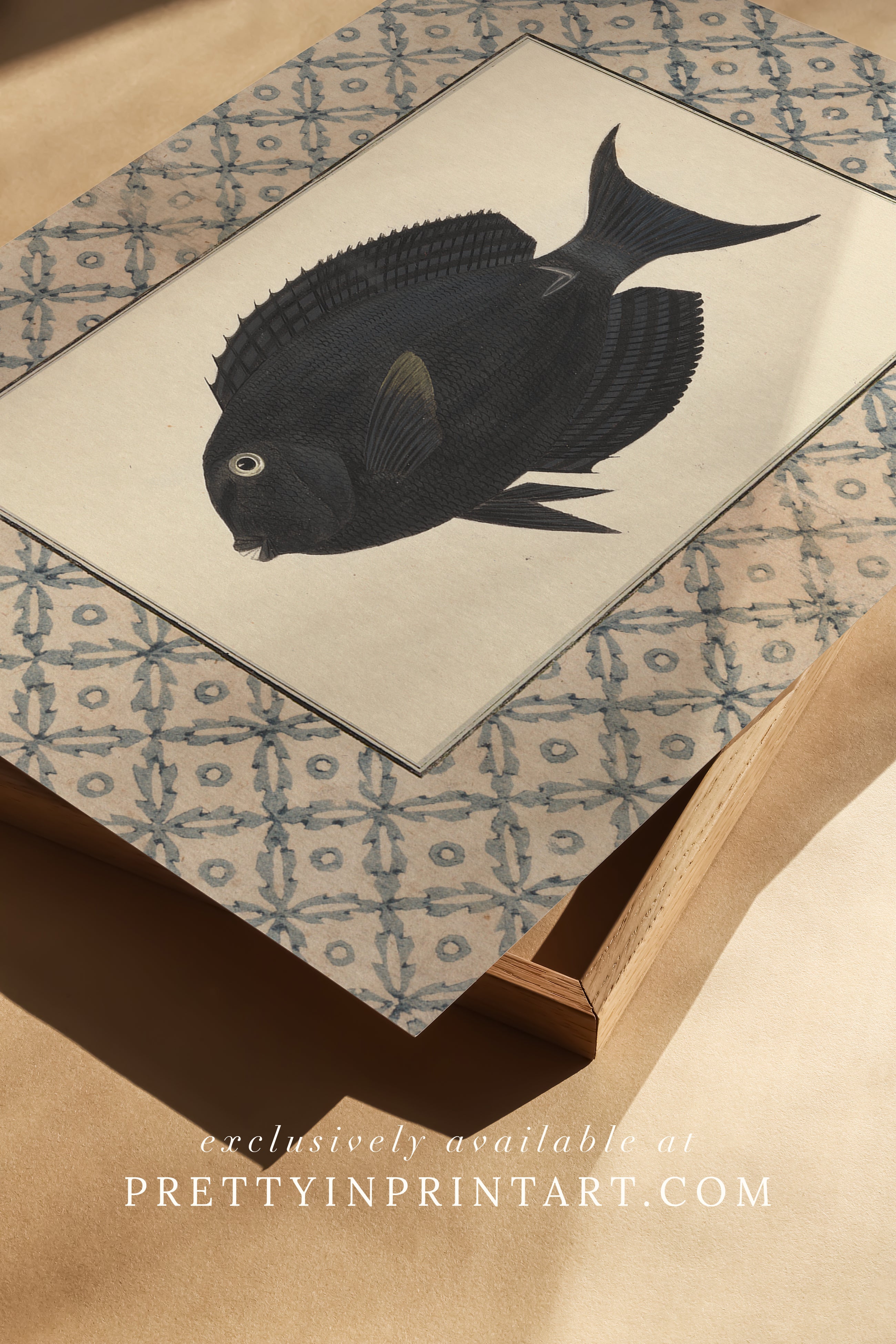 Vintage fish art, Antique fish prints, Vintage fish wall art, Fish illustration print, Vintage fish wall art prints for home decor, Antique fish illustrations for coastal decor, Rustic vintage fish prints for lake house, Framed fish art for nautical theme