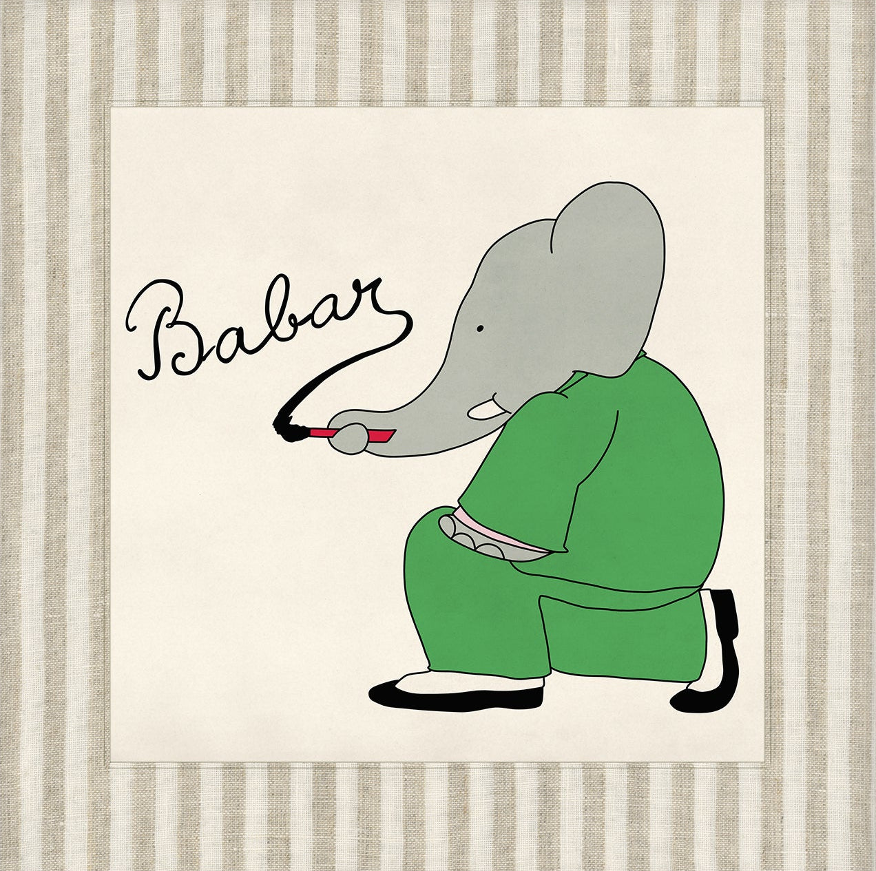 Babar Nursery Art 006 |  Unframed