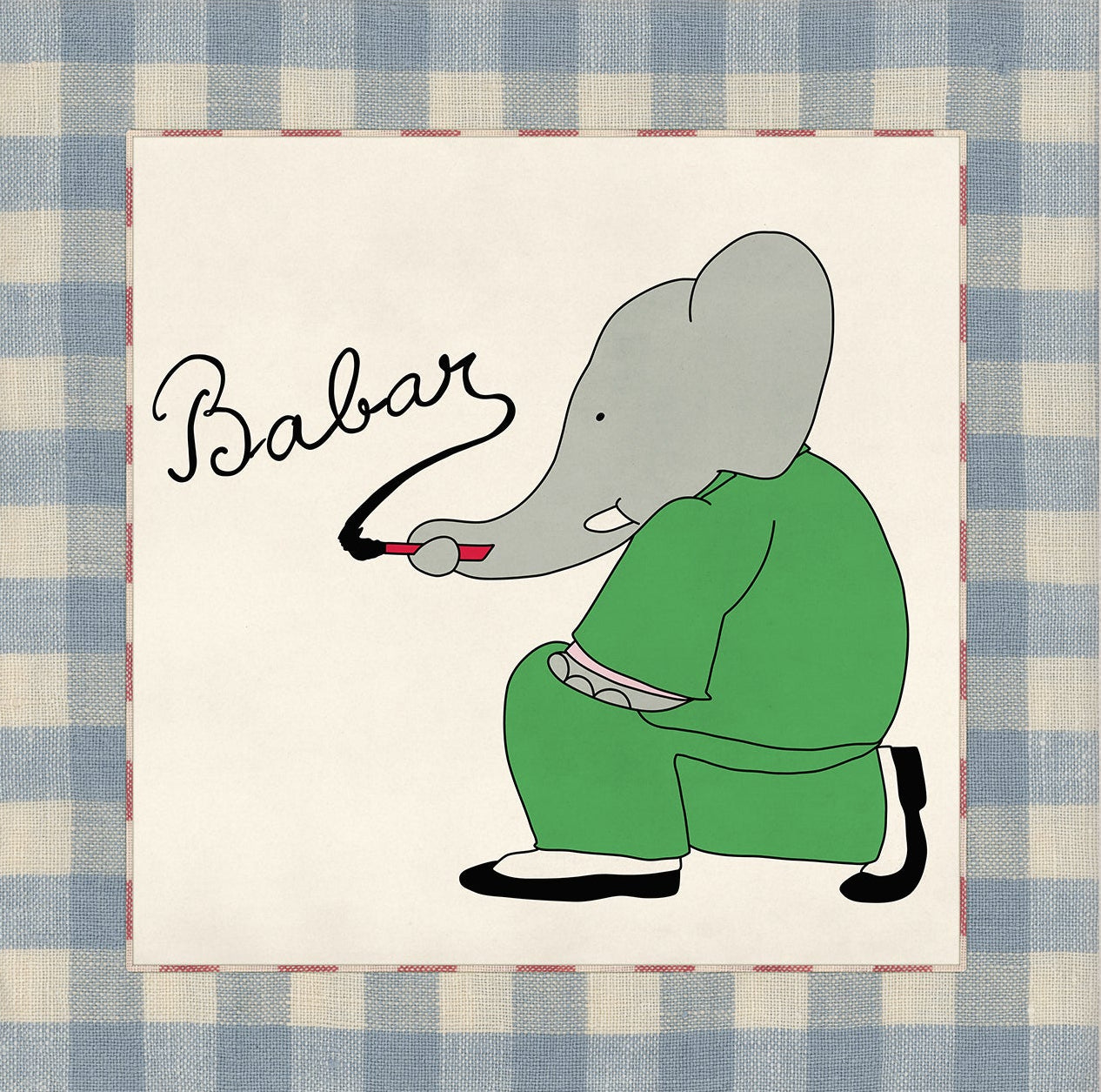 Babar Nursery Art 007 |  Unframed