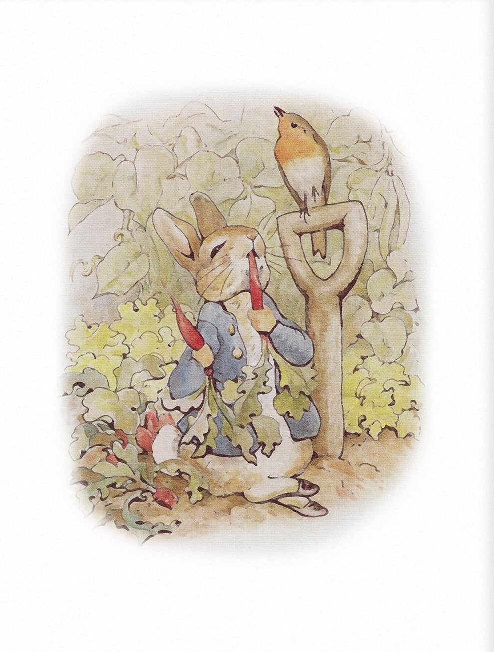 Beatrix Potter Nursery Art, Peter Rabbit |  Unframed