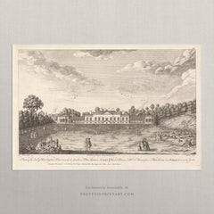 Vintage Landscape Etching | Petersham |  Unframed