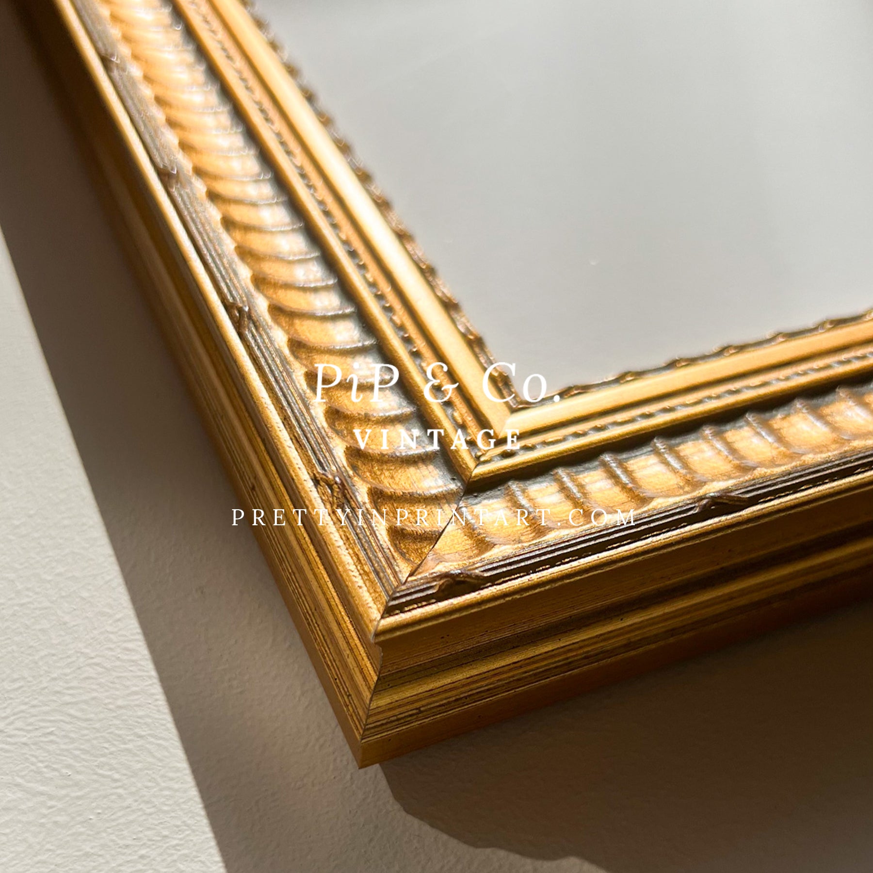 Framed Portrait Art (00299 + GLD-RIB-68224)