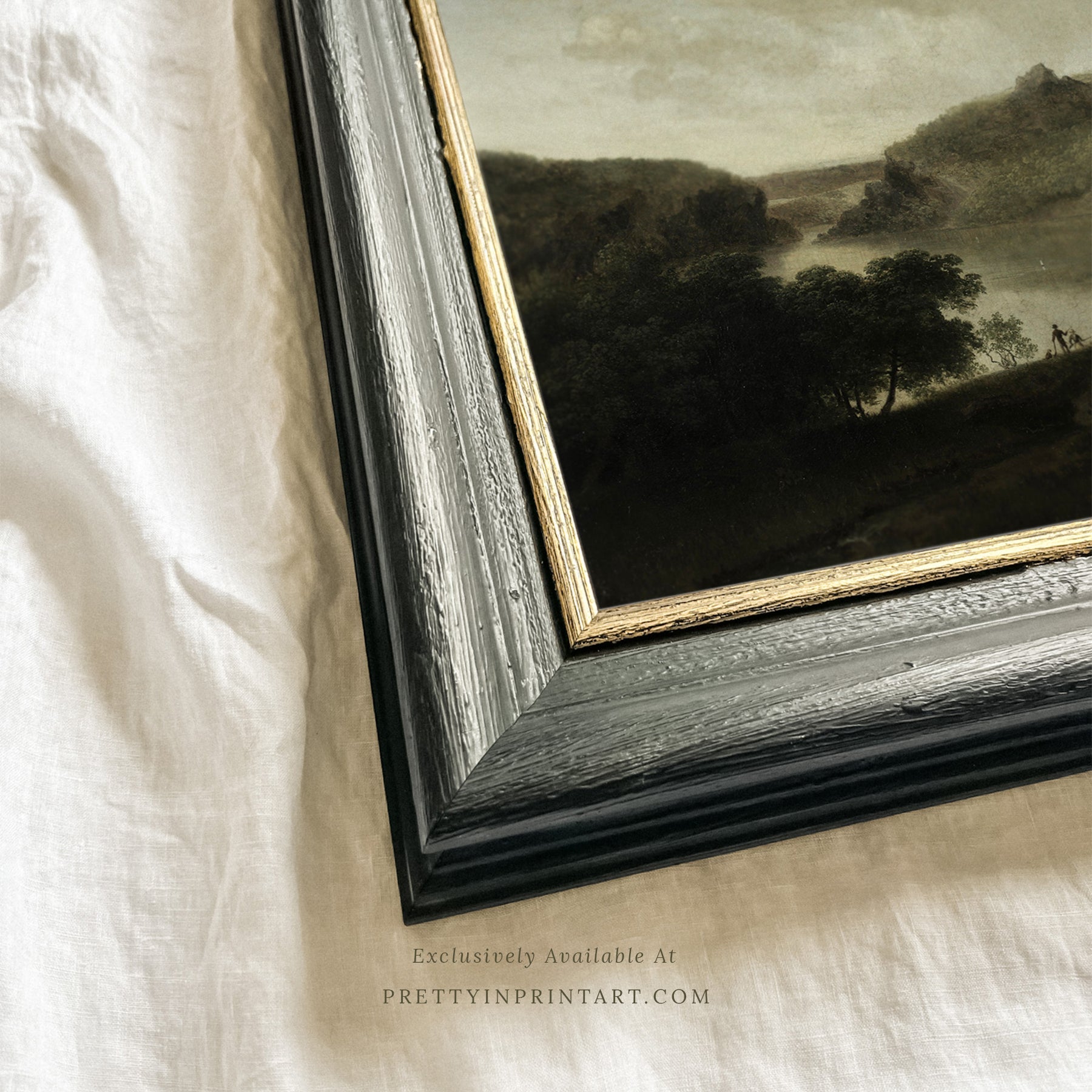 Vintage Landschaftskunst 00587 | Ungerahmt