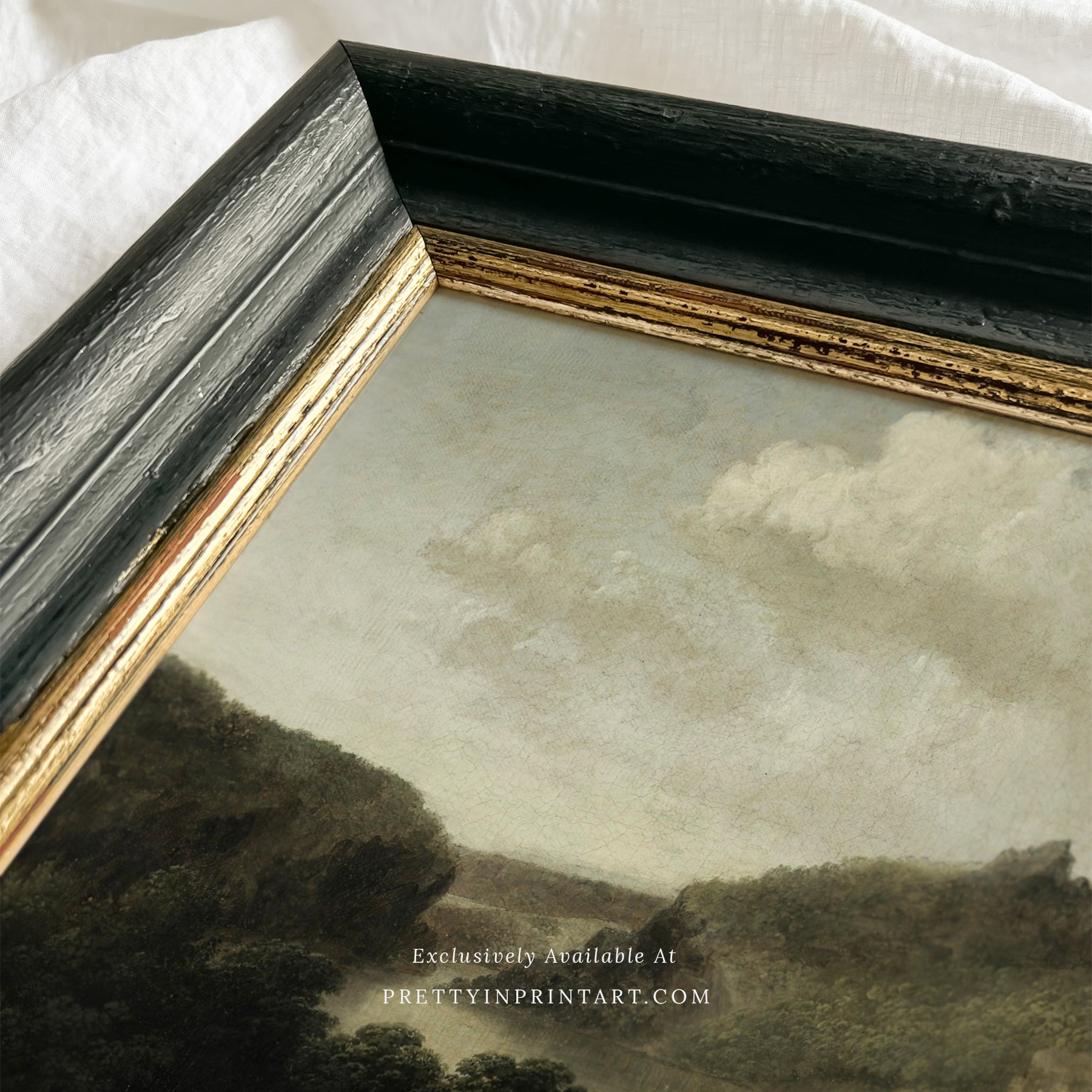 Vintage Landschaftskunst 00587 | Ungerahmt