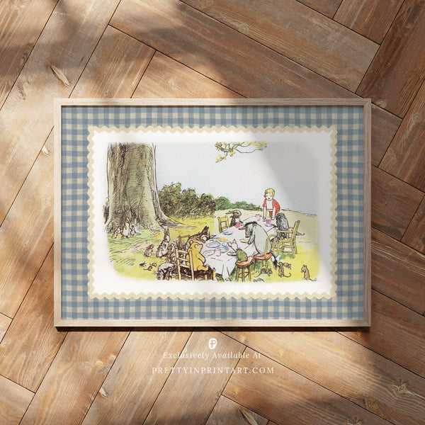 Winnie The Pooh Art Print 002 |  Framed Print