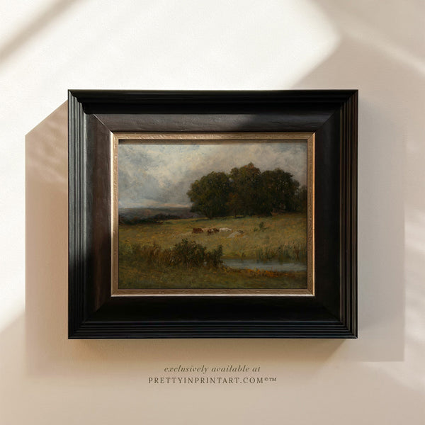 Framed Landscape Art (00802 + BLK-6381)