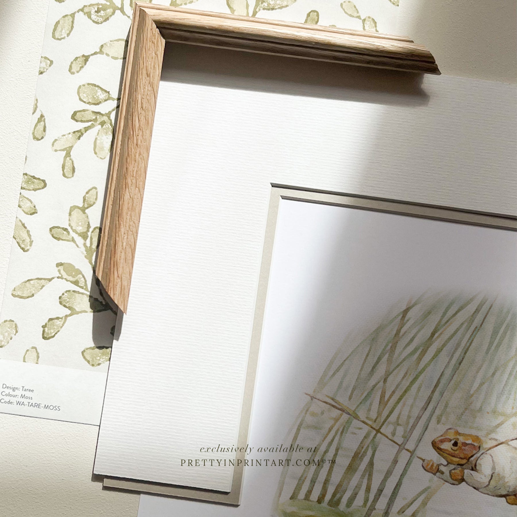 Beatrix Potter Kinderzimmerkunst | Individueller Rahmen