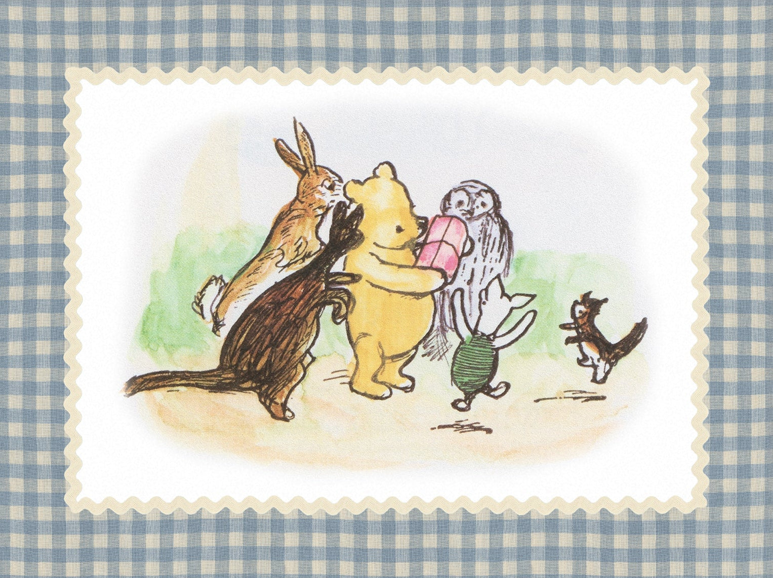 Winnie The Pooh Art Print 006 |  Unframed