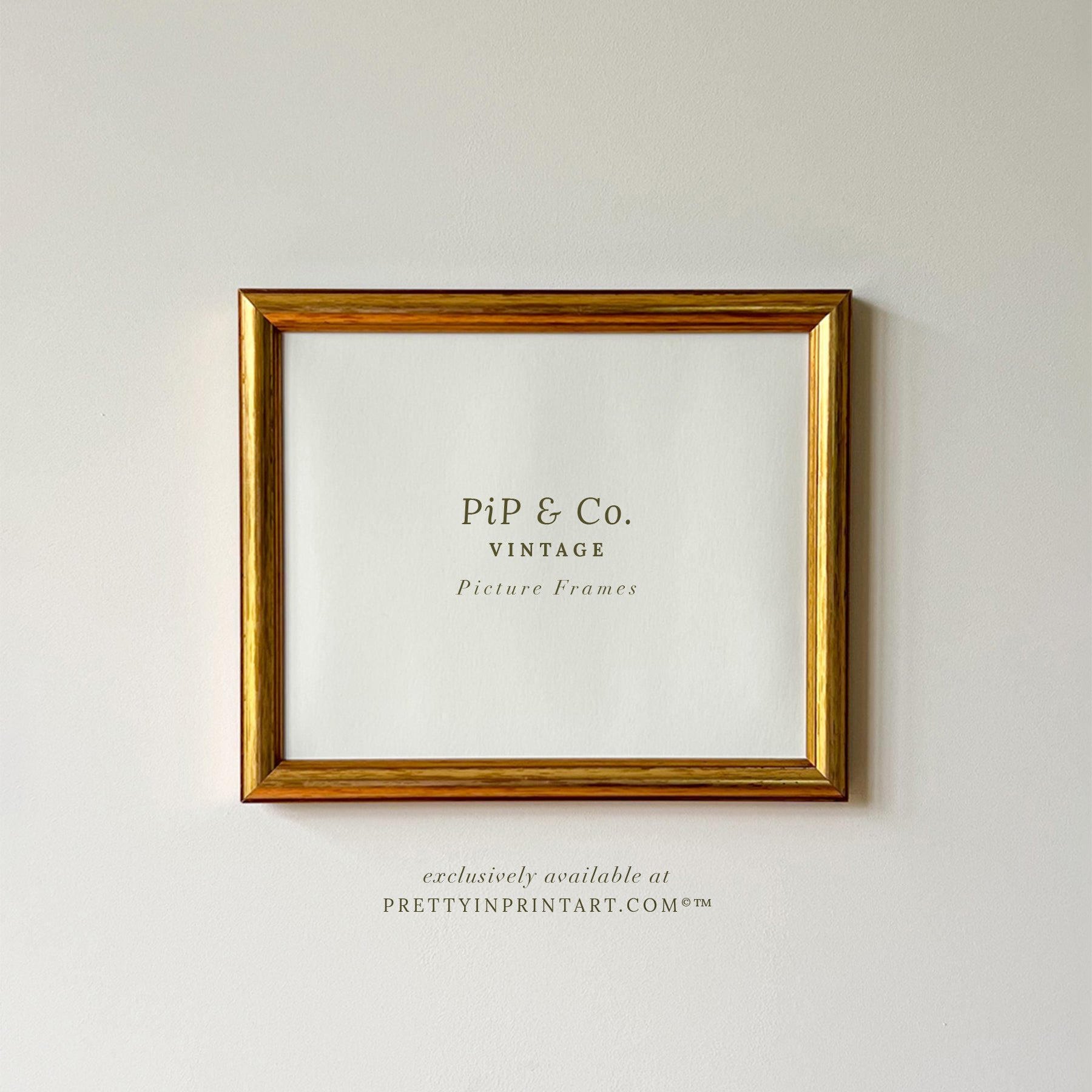 Vintage inspired picture frames for gallery wall ideas and classic antique style interiors