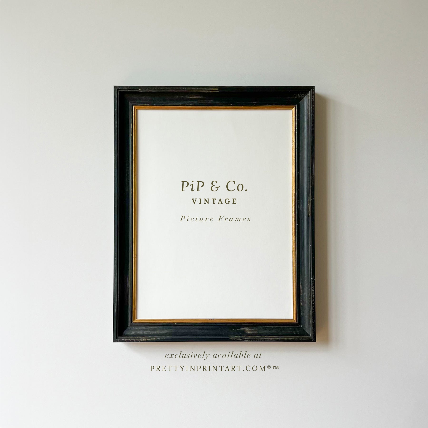 Vintage inspired picture frames for gallery wall ideas and classic antique style interiors
