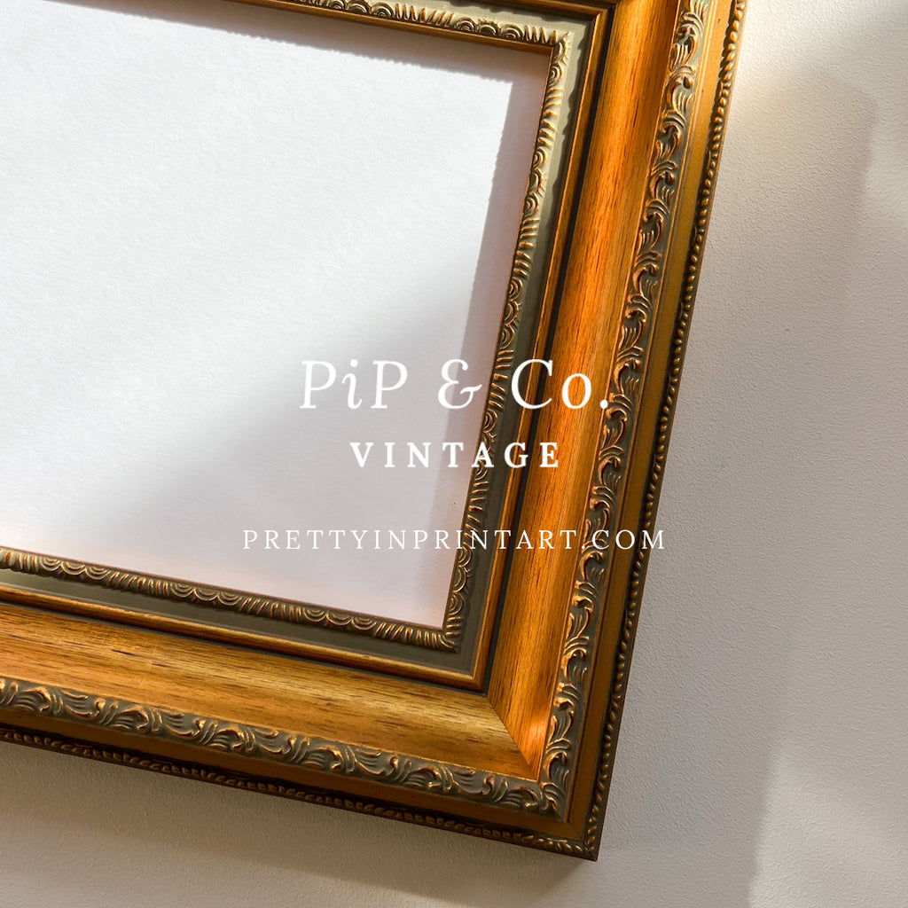 Gold Ornate Style Vintage Frame (GLD-ORNATE-63002)