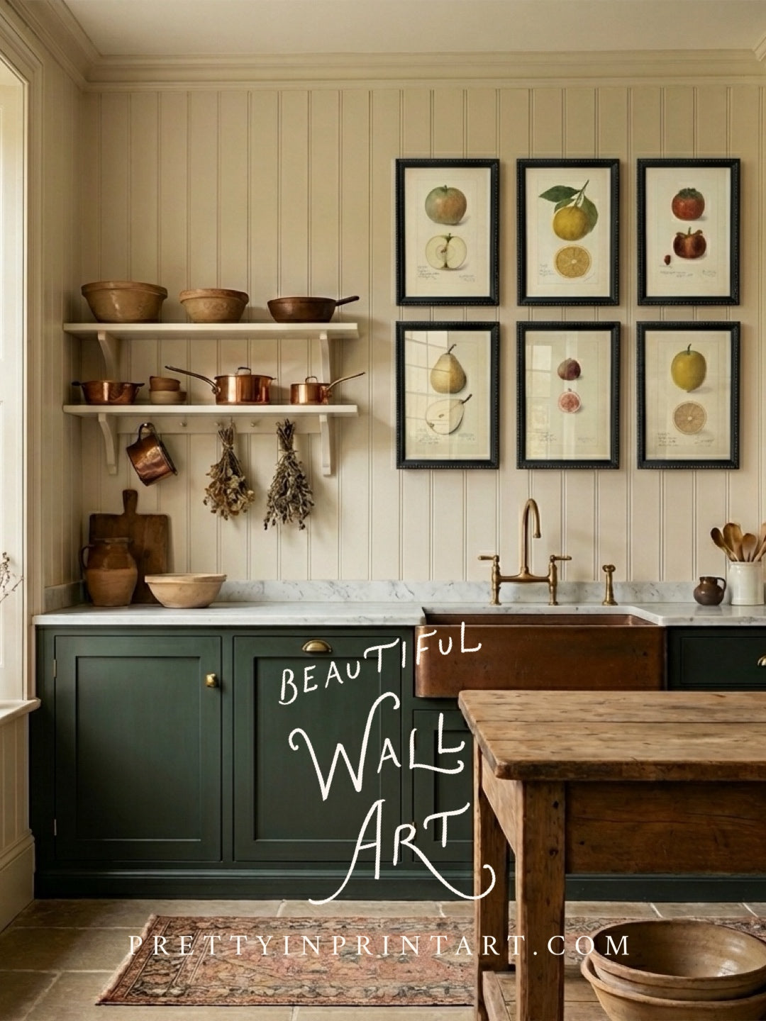 Framed Vintage Fruit Art | Citrus 010