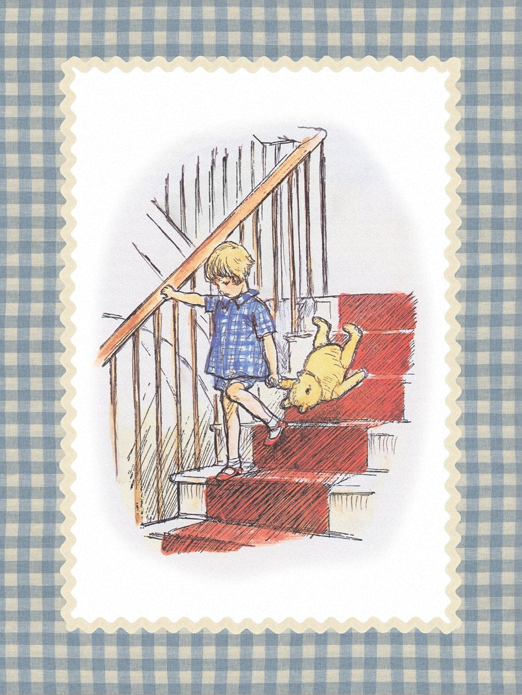 Winnie The Pooh Art Print 010 |  Unframed