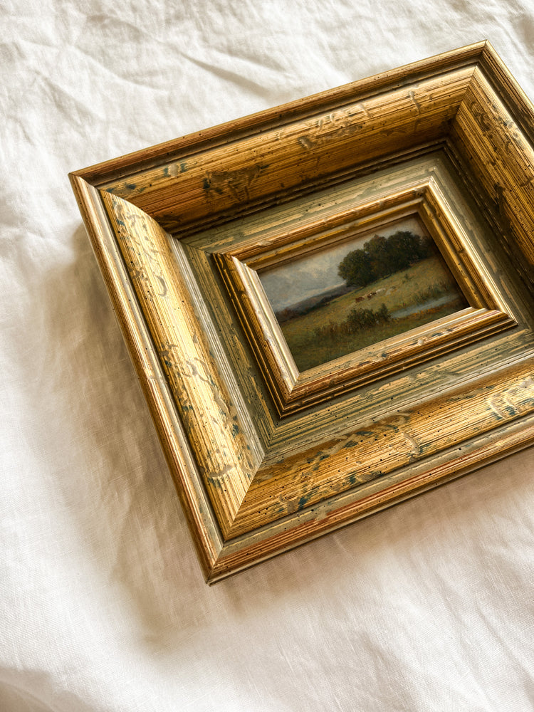 Vintage discount framed art