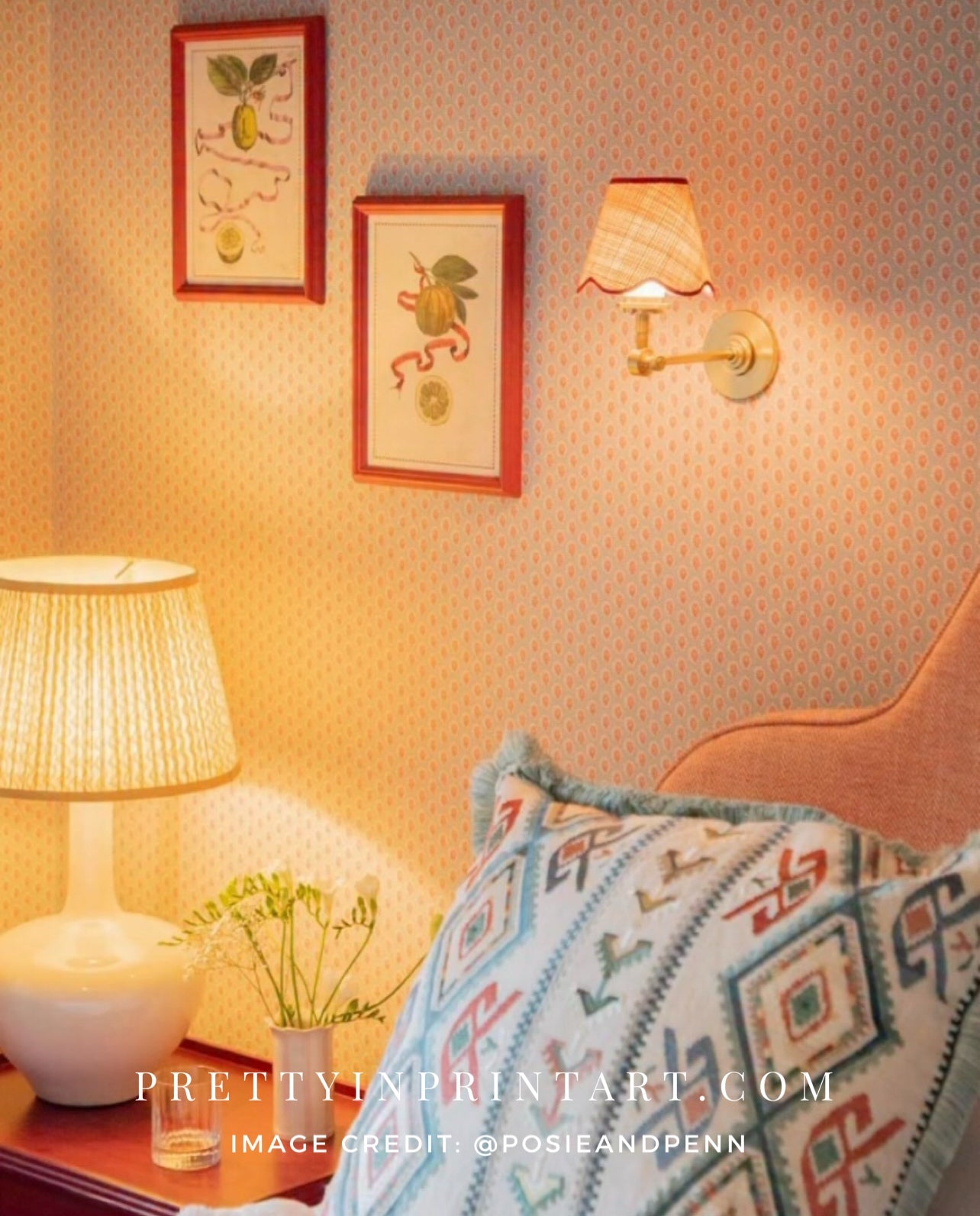 Vintage Citrus Fruit Kitchen Art Print 001 |  Unframed