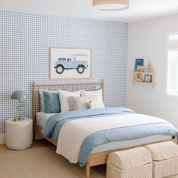 4x4 Jeep - Safari Blue|  Unframed