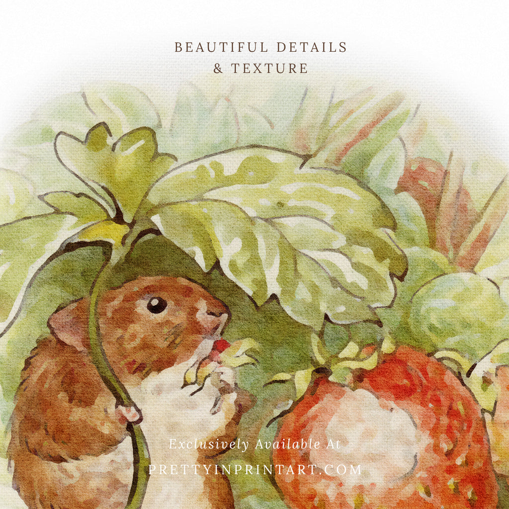 Beatrix Potter Inspired Art |  Framed & Mounted Print