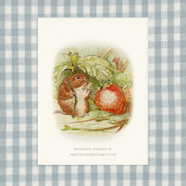 Beatrix Potter Inspired Art |  Unframed