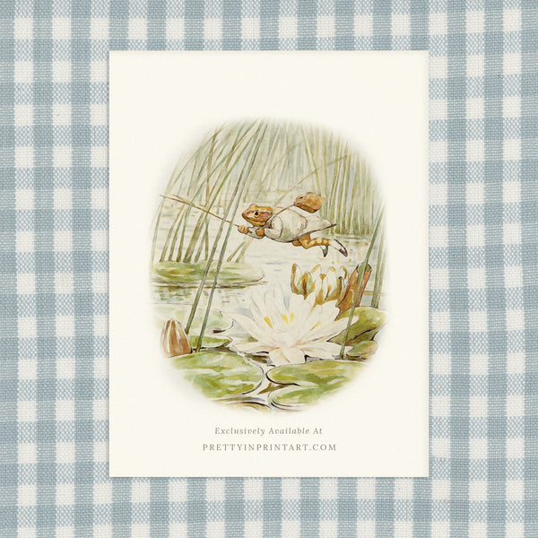 Beatrix Potter Inspired Art |  Unframed