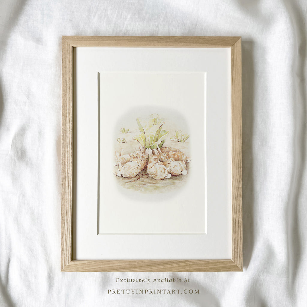 Beatrix Potter Inspired Art |  Framed & Mounted Print