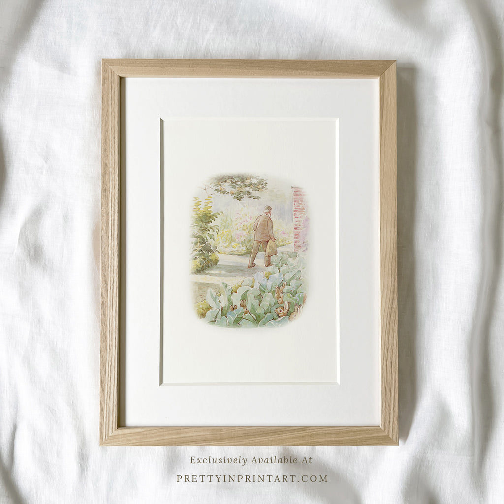 Beatrix Potter Inspired Art |  Framed & Mounted Print