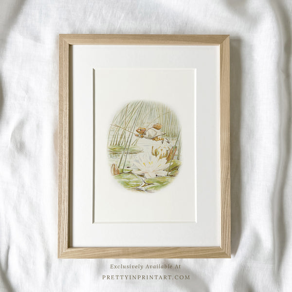 Beatrix Potter Inspired Art |  Framed & Mounted Print