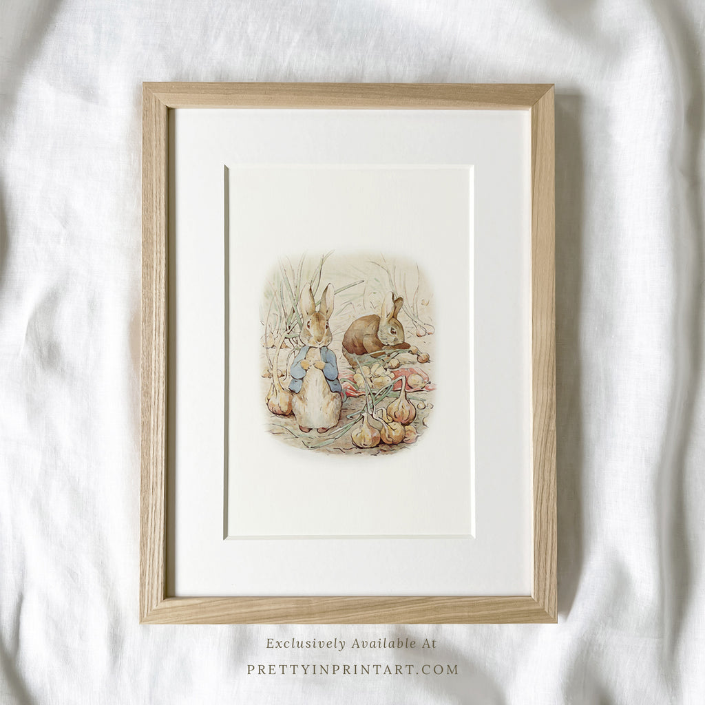 Beatrix Potter Inspired Art |  Framed & Mounted Print