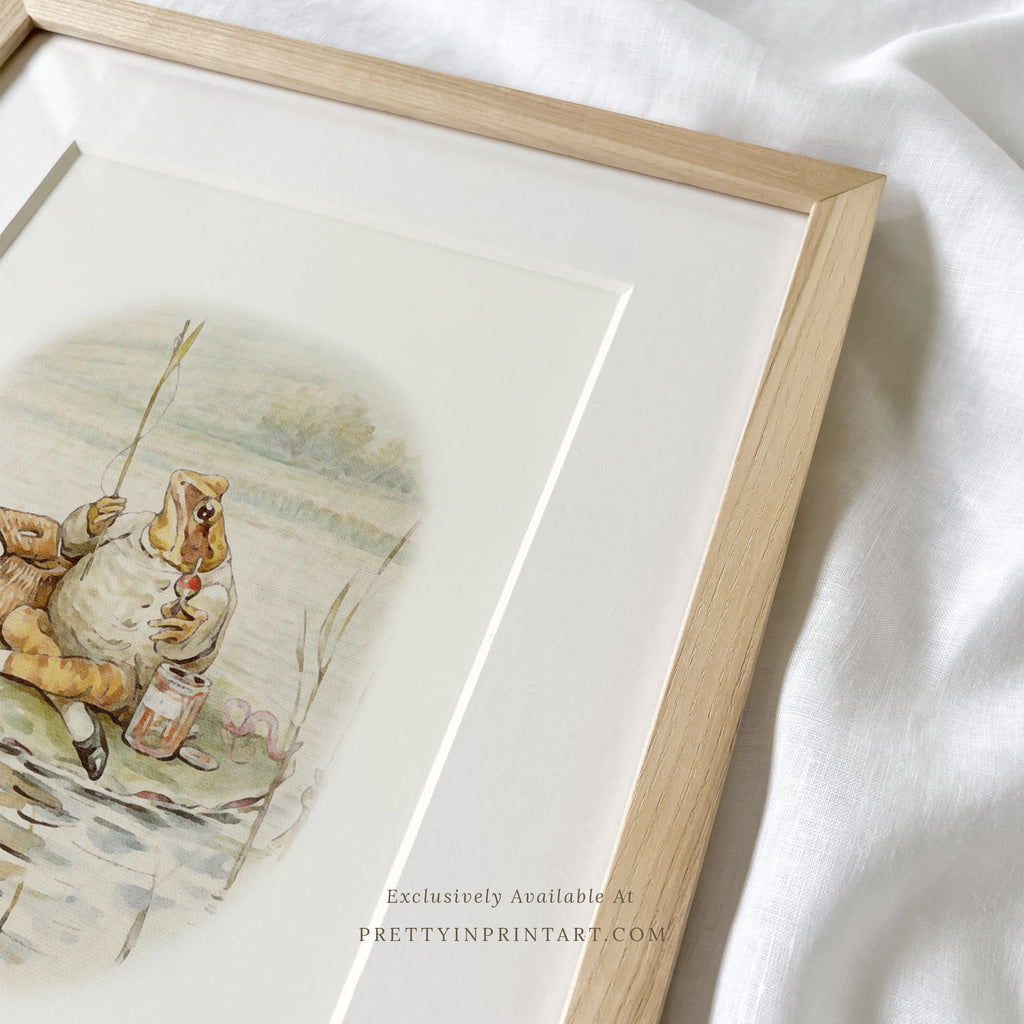 Beatrix Potter Inspired Art |  Framed & Mounted Print