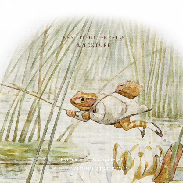 Beatrix Potter Inspired Art |  Unframed