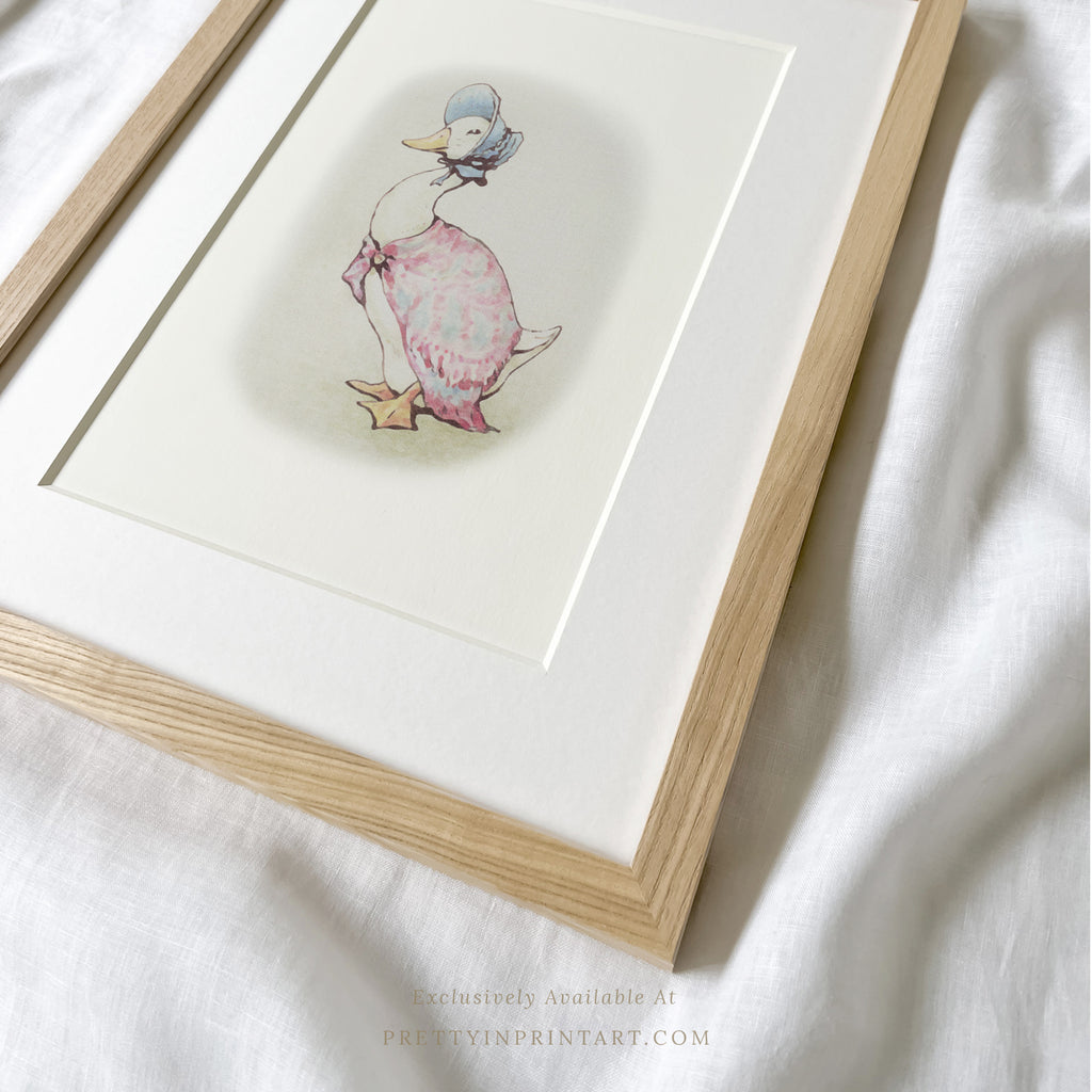 Beatrix Potter Inspired Art |  Framed & Mounted Print